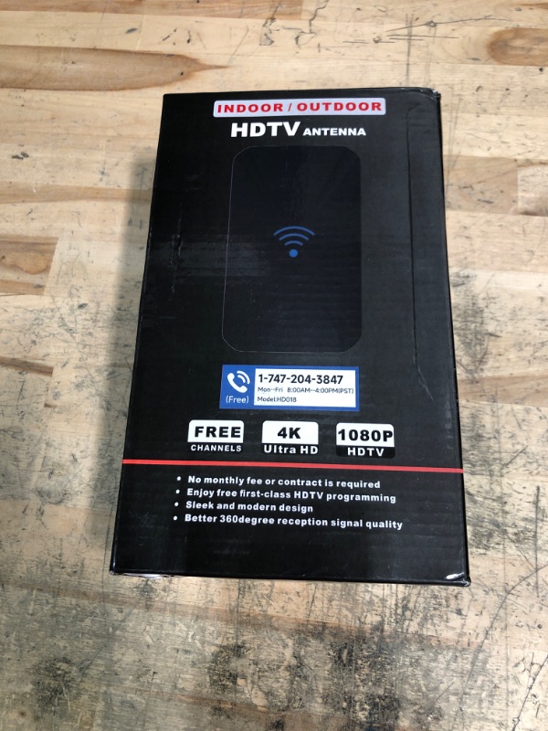 Photo 1 of 2025 Upgraded TV Antenna Indoor, 2200+ Miles Range Digital Antenna for Smart TV Indoor, HDTV Antenna for Local Channels with Amplifier, Outdoor Antenna Support 8K 4K 1080p All TVs -38FT Coax Cable