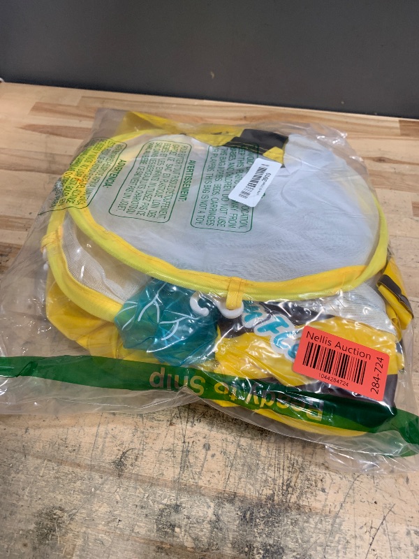 Photo 1 of Free Swimming Baby Inflatable Baby Swim Float with Sun Canopy Size Improved Infant Pool Floaties Swimming Pool Toys for The Age of 3-36 Months(Yellow, Large)