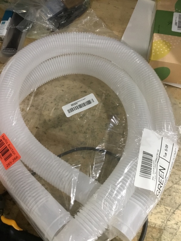 Photo 1 of 1.5 inch x 3ft Pool Skimmer Hose Replacement for Intex Above Ground Pool Hose, Pool Skimmer Pump Transfer Hose # 10531 25016-2 Pack