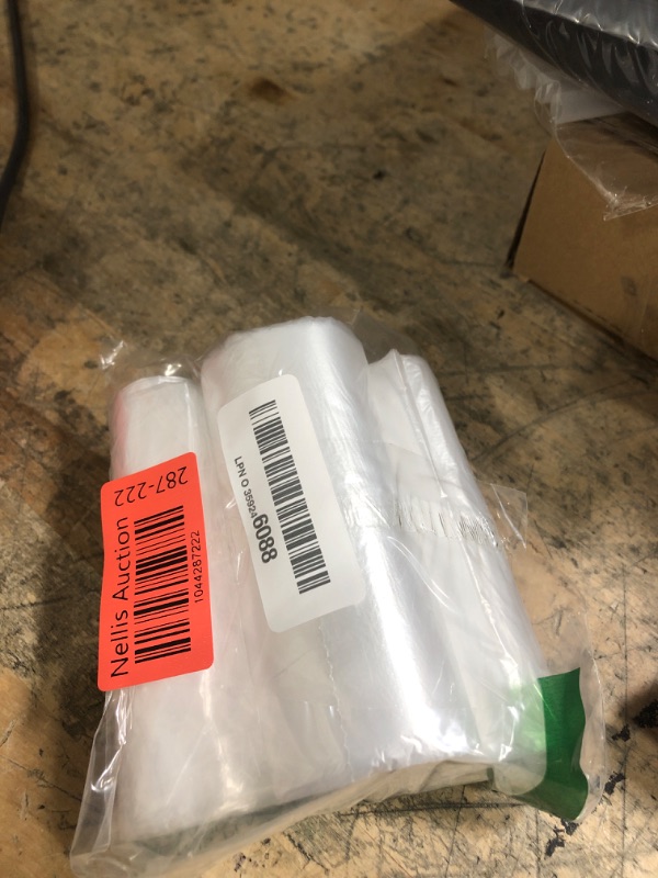 Photo 1 of 1.2 Gallon Small Trash Bags, 4.5 Liter Trash Can Liners Garbage Bags Wastebaskets Liners for Bathroom, 150 Counts Clear Bags