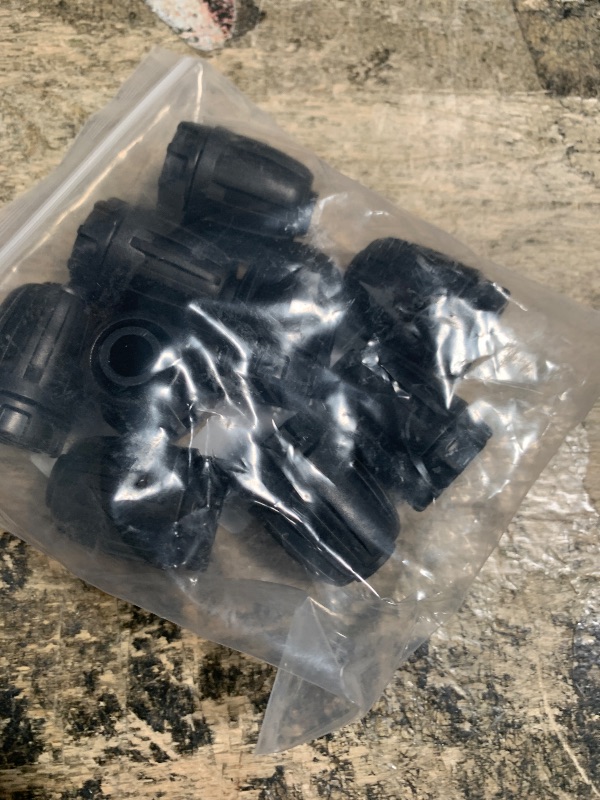 Photo 1 of 1/2 inch Irrigation Fittings End Plugs For (1/2" ID x0.6-0.63" OD) 16mm Drip Tubing Connectors-10Pack