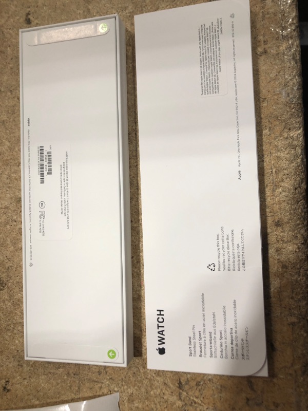 Photo 1 of ***FACTORY SEALED*** Apple Watch SE (2nd Gen) [GPS 40mm] Smartwatch with Starlight Aluminum Case with Starlight Sport Band S/M. Fitness and Sleep Trackers, Crash Detection, Heart Rate Monitor, Retina Display