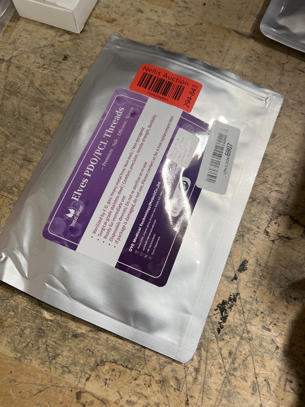 Photo 1 of PCL Cog Threads 4DV Face Lifting 360R Bidirectional Barb (Blunt-Type) PCL Threads for Face Lift Cog (L21G60mm)