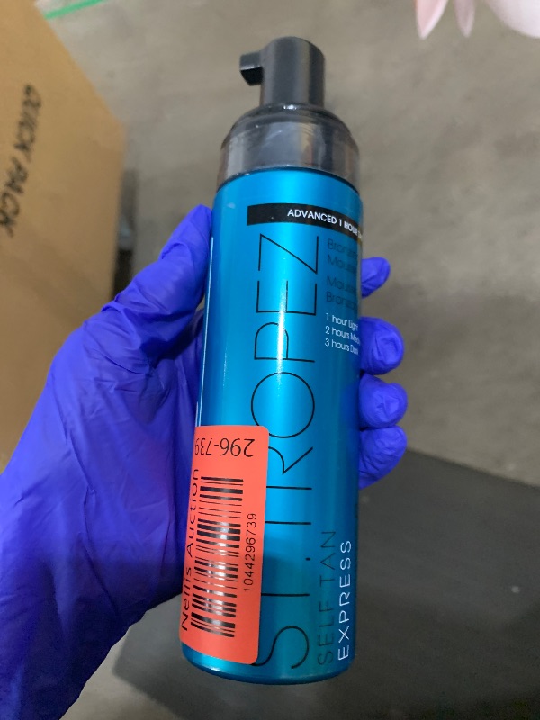 Photo 1 of St.Tropez Self Tan Express Mousse, Fast Acting Fake Tan, Develops in 1-3 Hours, Streak-Free Finish, Vegan, Natural & Cruelty Free, 6.7 Fl Oz