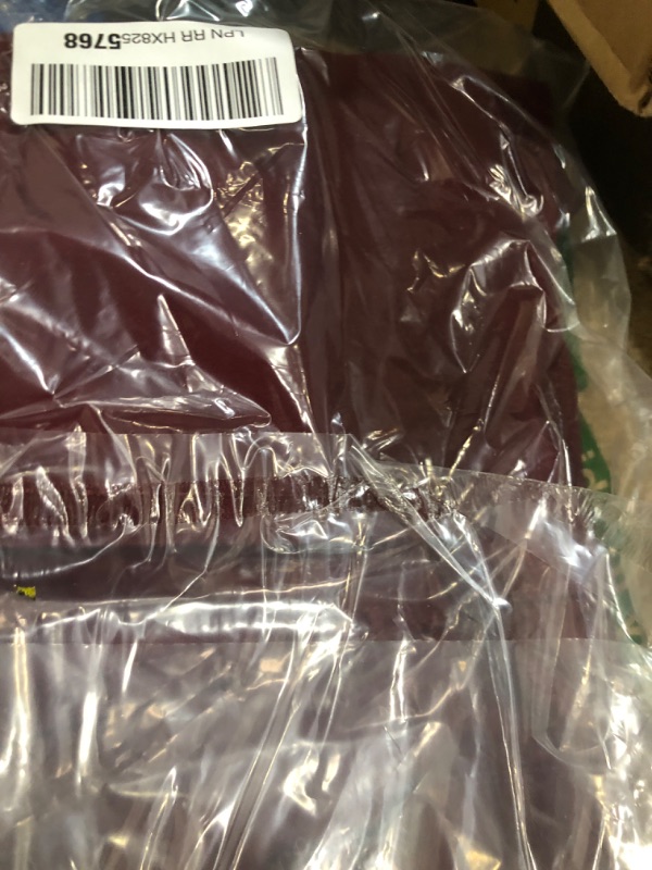Photo 1 of & Company Womens Hyper Ultra Stretch Comfy Skinny Leg Work Casual Pants P44876SK Burgundy XL