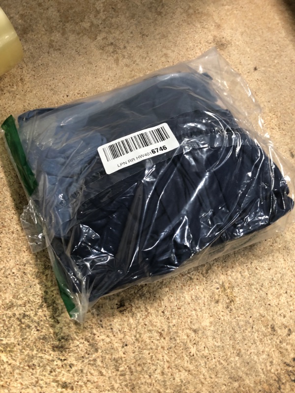 Photo 1 of **** Only 3 of 5***

Gildan Men's Crew T-Shirts, Multipack, Style G1100, Navy/Heather Navy/Indigo Blue (5-Pack), Medium