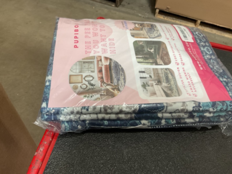 Photo 1 of PUPIBOO Washable Pee Pads for Dogs - Super Absorbent Reusable Puppy Training Pads - 100% Waterproof, Leak-Proof & Non-Slip Whelping Pads for Pet Housebreaking