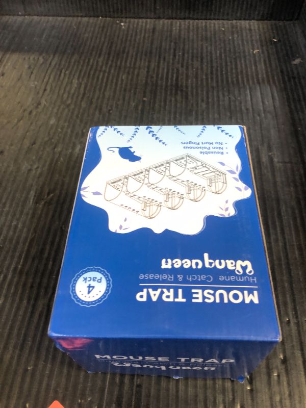 Photo 1 of 4 Pcs Humane Mouse Traps No Kill, Live Mouse Trap, Reusable Mice Trap Catch for House & Outdoors