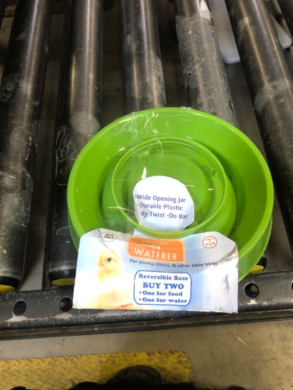 Photo 1 of Lixit Baby Chick Feeder or Waterer (Pack of 1)