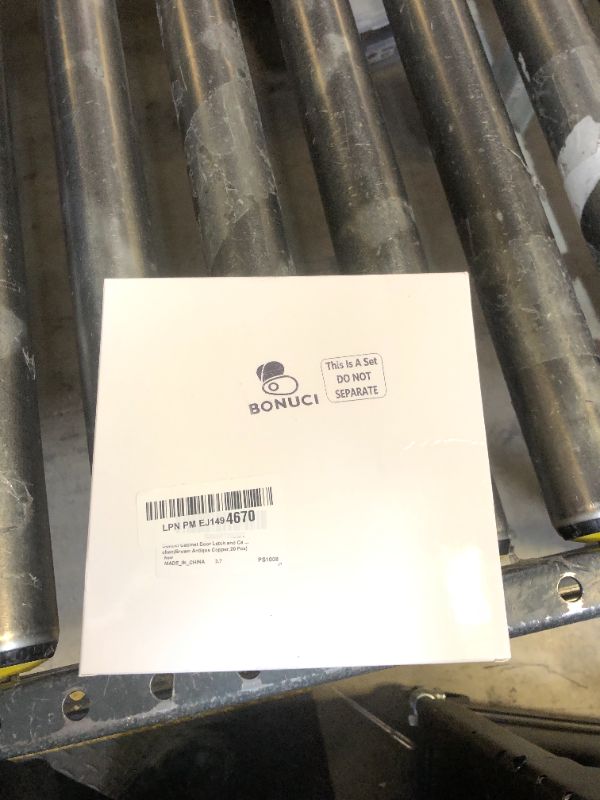 Photo 1 of Bonuci Cabinet Door Latch and Catch Hardware Double Roller Catch Cabinet Latches with Spear Strike for Closet Doors Kitchen(Brown Antique Copper,20 Pcs)