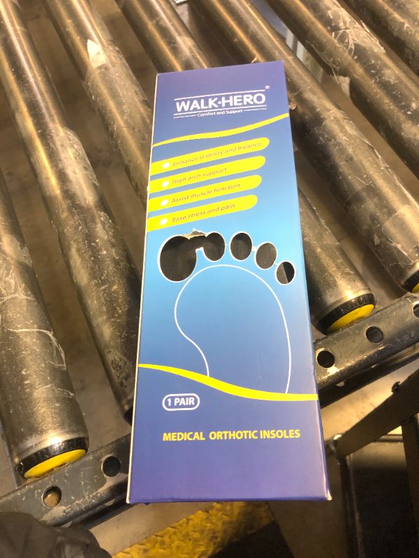 Photo 1 of Plantar Fasciitis Insoles for Men Women - Orthotics Inserts, Shoe Insoles Arch Support Flat Feet Inserts Work Boot Insoles for Standing All Day (Mens 9-9 1/2 | Womens 11-11 1/2)