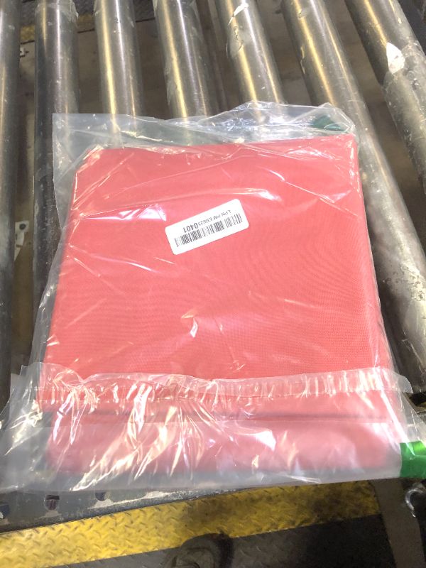 Photo 1 of red fabric