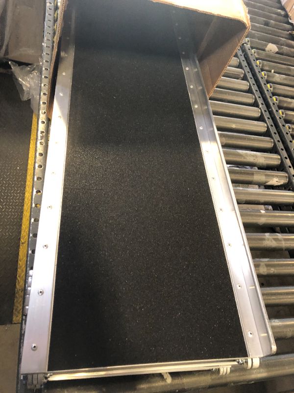 Photo 1 of FACHNUO 8 Feet Portable Wheelchair Ramp, Non-Skid Aluminum Handicap Ramps with Handle, Folding Threshold Wheel Chair Ramp for Home Steps, Stairs, Entry, Threshold, Doorways, Scooter, 800LBS Capacity