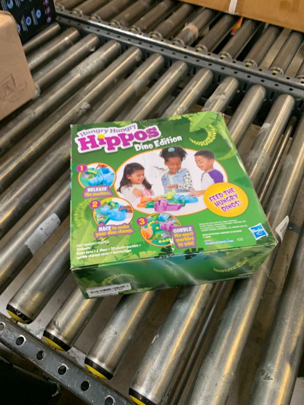 Photo 1 of Hasbro Gaming Hungry Hungry Hippos Dino Edition Board Game, Pre-School Game for Ages 4 and Up; for 2 to 4 Players (Amazon Exclusive)