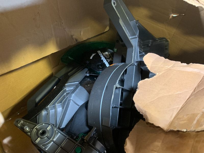 Photo 1 of Metabo HPT 12-Inch Compound Miter Saw | Xact Cut LED Shadow Line System | Dual Bevel | C12FDHB