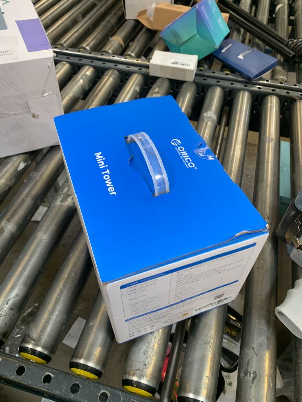 Photo 1 of ORICO MiniTower 2 Bay RAID Enclosure Compatible NVMe SSD 10Gbps with Expansion Hub Docking Station for Mac Mini M4 Max Up to 56TB-M435