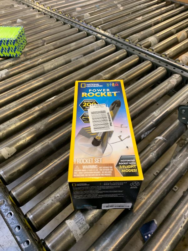 Photo 1 of NATIONAL GEOGRAPHIC Rocket Launcher - Motorized Air Rocket Toy, Launch up to 200 ft, Outdoor Toys & Model Rockets, Gifts for Kids Ages 8-12, Space Toys
