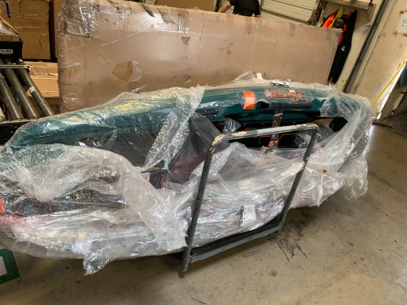 Photo 1 of Pelican Catch PWR 100 - Sit-on-Top Fishing Kayak - Ergo360 Seating System - 10 ft - Forest Green/Magnetic Grey
