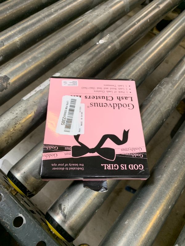 Photo 1 of Goddvenus Lash Clusters Kit Wispy Lash Extension Kit Waterproof Lashes Clusters DIY Eyelash Clusters Kit with Natural Individual Eyelashes, Lashes Glue Bond and Seal and Lash Tweezers (D Curl 192pcs)