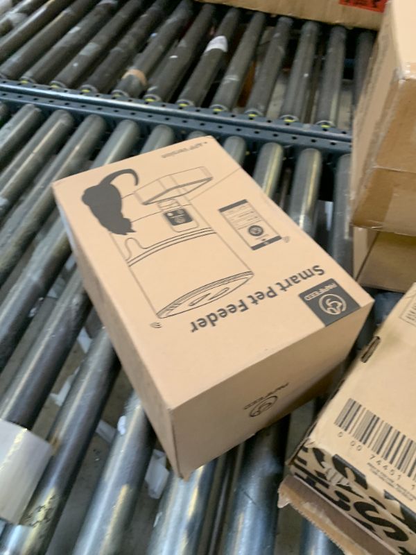 Photo 1 of PAPIFEED Smart Automatic Cat Feeders: WiFi Pet Feeder with APP Control for Remote Feeding, Detachable for Easy Clean, Automatic Cat Food Dispenser with Alexa,1-30 Meals Per Day for Dog (6L/25Cup)