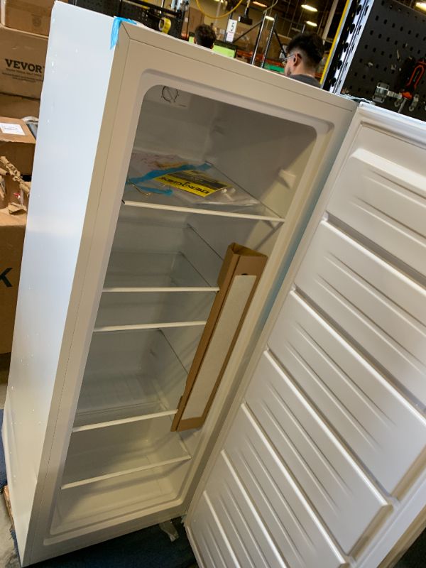 Photo 1 of Kenmore Upright freezer - Convertible Refrigerator/Freezer, 5 Shelves, Garage Ready, Meat Storage, Auto Defrost, Congelador For Home, Apartment, Basement, Dorm, 7.0 Cubic Feet Capacity, White
