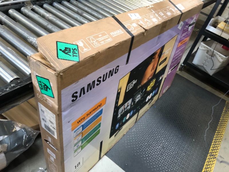 Photo 1 of -PARTS ONLY- SAMSUNG 65-Inch Class Crystal UHD U8000F 4K Smart TV (2025 Model) Endless Free Content, Crystal Processor 4K, MetalStream Design, Knox Security, Alexa Built-in