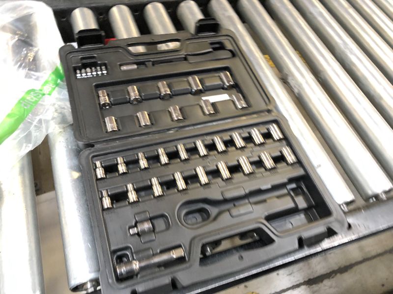 Photo 1 of STANLEY Drive Socket Set, 40-Piece (STMT71648)
