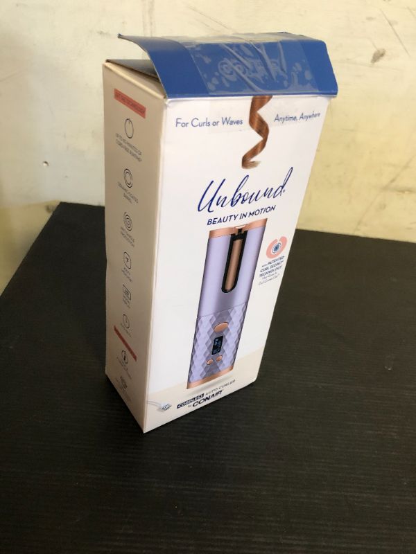 Photo 1 of Conair Unbound Cordless Auto Curler - Rechargeable Auto Curler For Curls or Waves