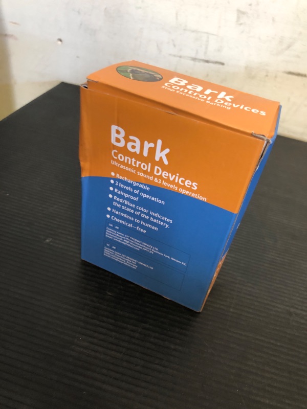 Photo 1 of Anti Barking Devices, Auto Barking Control Devices with 3 Modes, Effective Stop Barking Dog Devices for Indoor & Outdoor Use, Rechargeable Ultrasonic Dog Bark Box Barking Deterrent Devices?Black1