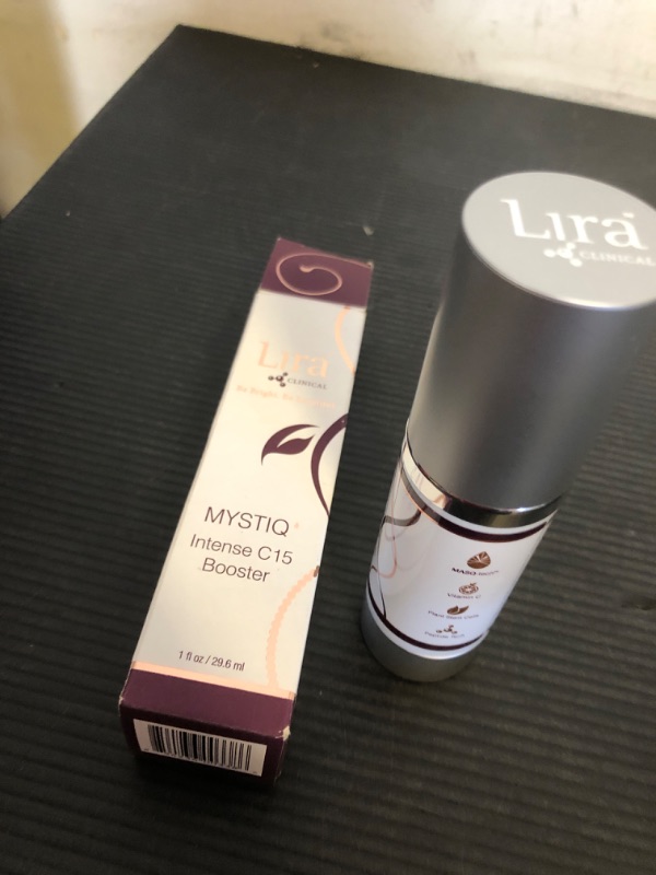 Photo 1 of Lira Clinical MYSTIQ Intence C15 Booster - Intense 15% Vitamin C Serum - Serum for Pore Minimizing & Dark Spots with Plant Stem Cells & Hyaluronic Acid - 1 fl oz