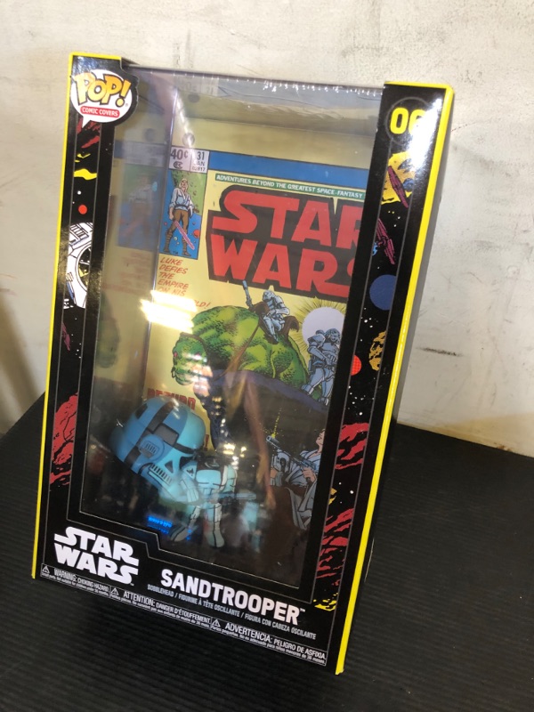 Photo 1 of Funko POP Comic Cover: Star Wars – Sandtrooper - (1977) #31 - Collectable Vinyl Figure - Gift Idea - Official Merchandise - for Kids & Adults - Movies Fans - Model Figure for Collectors and Display