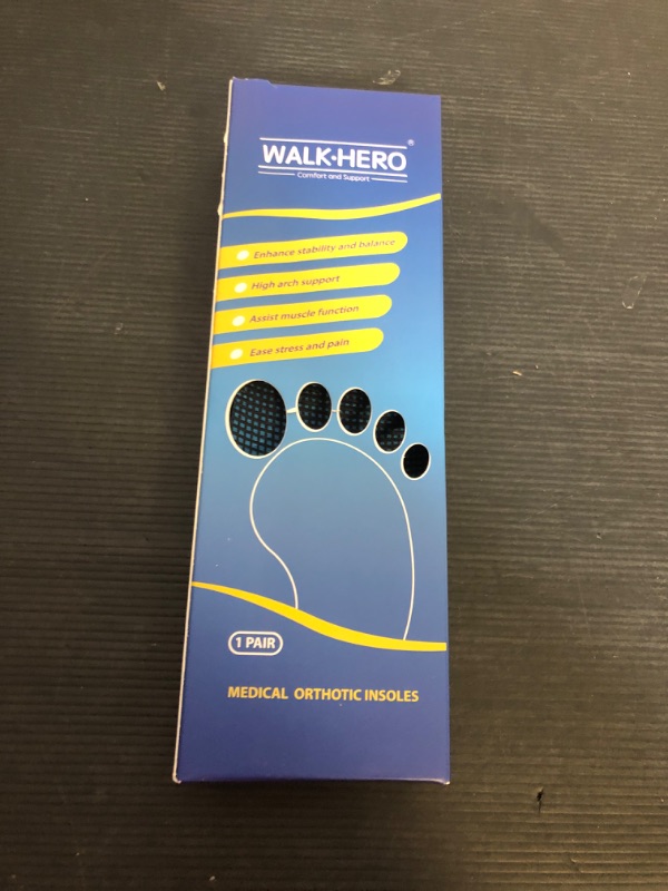 Photo 1 of Plantar Fasciitis Relief - Arch Support Insoles for Men Women, Shoe Inserts for Flat Feet, Orthotic Shoe Insoles All-Day Energy and Comfort with Every Step (Mens 11-11 1/2 | Womens 13-13 1/2)