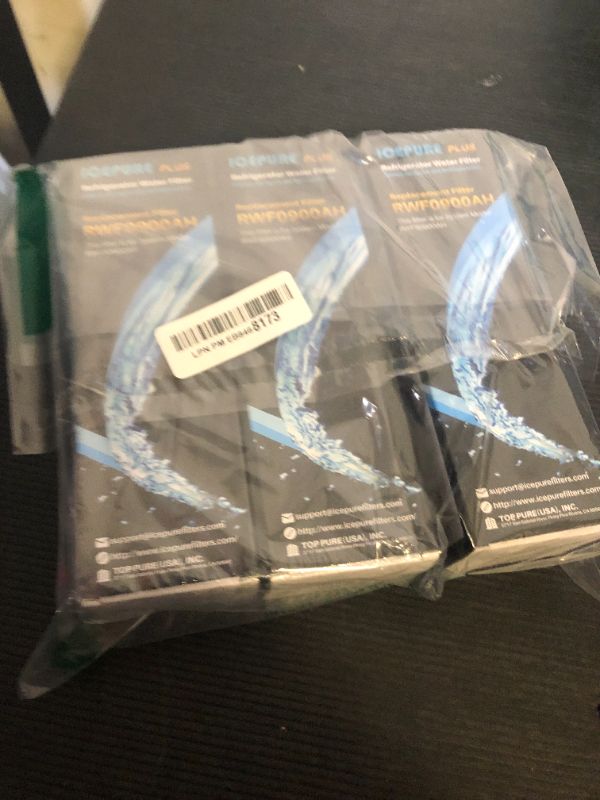 Photo 1 of ICEPURE PLUS UKF8001 NSF/ANSI 53 Certified Replacement for Everydrop EDR4RXD1, Whirlpool Filter 4, Maytag UKF8001AXX-200, MPF15090, WF-UKF8001, Puriclean II, RWF0900A Refrigerator Water Filter, 3PACK