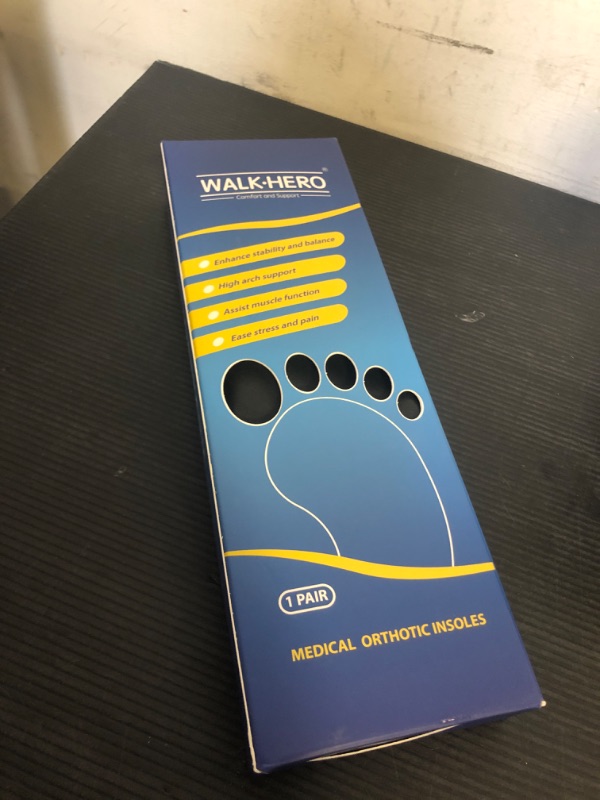 Photo 1 of Plantar Fasciitis Feet Insoles Arch Supports Orthotics Inserts Relieve Flat Feet, High Arch (Mens 11-11 1/2 | Womens 13-13 1/2)