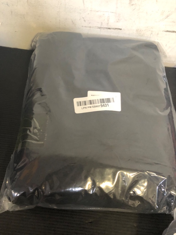 Photo 1 of Smiry 2 Packs Fitted Black Tablecloths, 6 Foot Rectangle Polyester Fabric Table Cloths, Washable Table Cover for Trade Show, Craft Show, Parties, Birthday, Wedding, 72 x 30 Inch