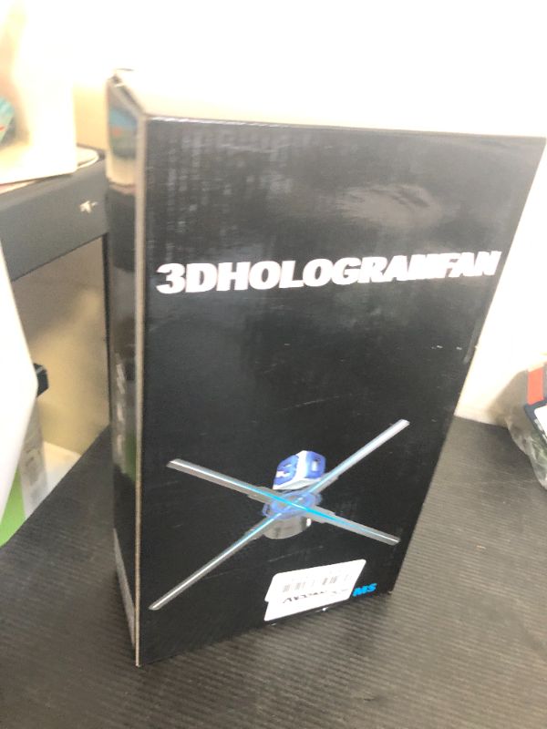 Photo 1 of 3D Hologram Fan, 52cm 3D Hologram Projector HD LED Holographic Christmas Tree Advertising Display with Remote Bluetooth WiFi,700 Video Library for Business,Bar,Halloween Missyou 20.5 Inch
