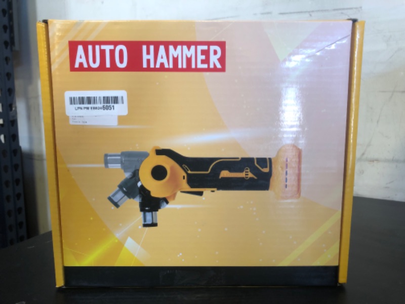 Photo 1 of Gubeter Cordless Palm Nailer with Magnetic Tip, Brushless 14000 RPM, 0-90° Adjustable, Compatible with Dewalt 20V Battery, Auto Hammer for Framing, Joist Hangers, Tight Spaces (battery not included)
