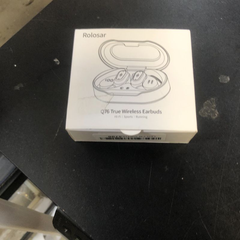 Photo 1 of Wireless Earbuds, 2025 Bluetooth 5.4 Headphones Sport, Bluetooth Earbuds with ENC Noise Canceling Mic, 50H Stereo Wireless Headphones IP7 Waterproof with Earhooks, Dual LED Display for Workout/Running