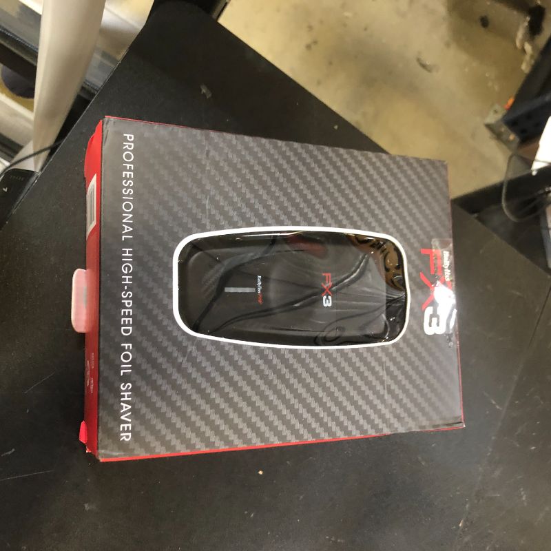 Photo 1 of BaBylissPRO Barberology Double Foil Shaver FXX3SB FX3 Professional High-Speed Electric Shaver