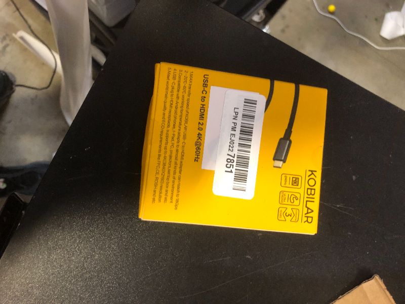 Photo 1 of Kobilar USB C to HDMI Adapter - High Resolution?4K@60Hz? Type C to HDMI Aluminum Shell with 30-Micron Gold Plug for Apple iPad MacBook Pro/Air,Thunderbolt 4/3?Galaxy/Monitor
