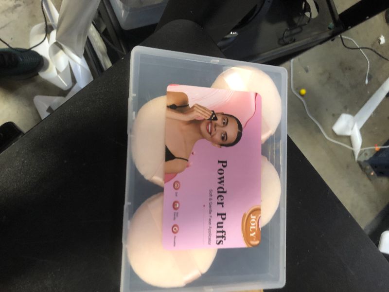 Photo 1 of Joly Powder Puff for Makeup Face Powder Set of 5 (5 Pieces)