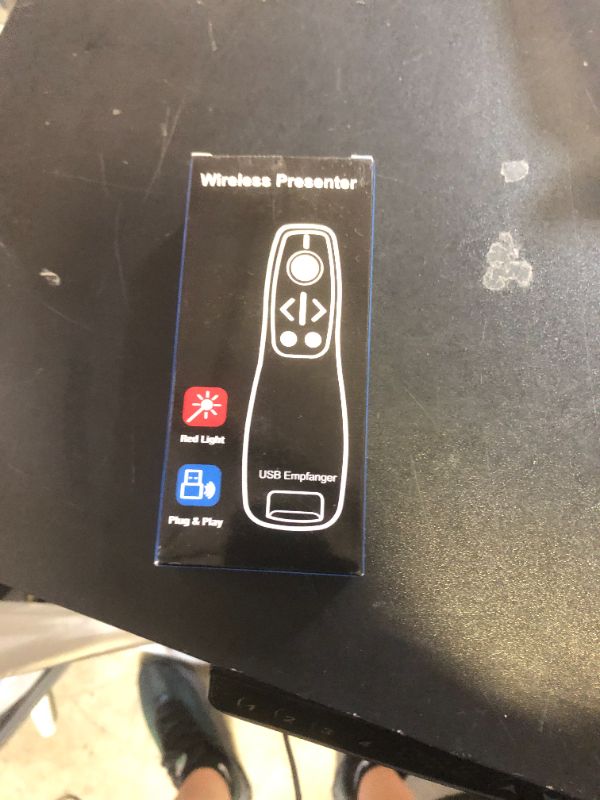 Photo 1 of 2-in-1 USB Type C Presentation Clicker Wireless Presenter Remote for PowerPoint, Powerpoint Clicker with Volume Control PowerPoint Slide Advancer for Mac, Computer, Laptop-E600