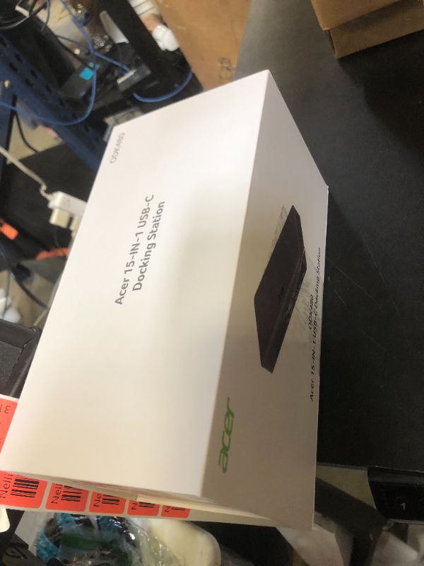 Photo 1 of Acer 15-in-1 Laptop Docking Station Support DisplayLink Triple Monitors, USB C Docking Station, 130W Power Adapter, 10Gbps Data Transfer, 1Gbps Ethernet for MacBook Pro/Air, Acer Laptops, PC and More