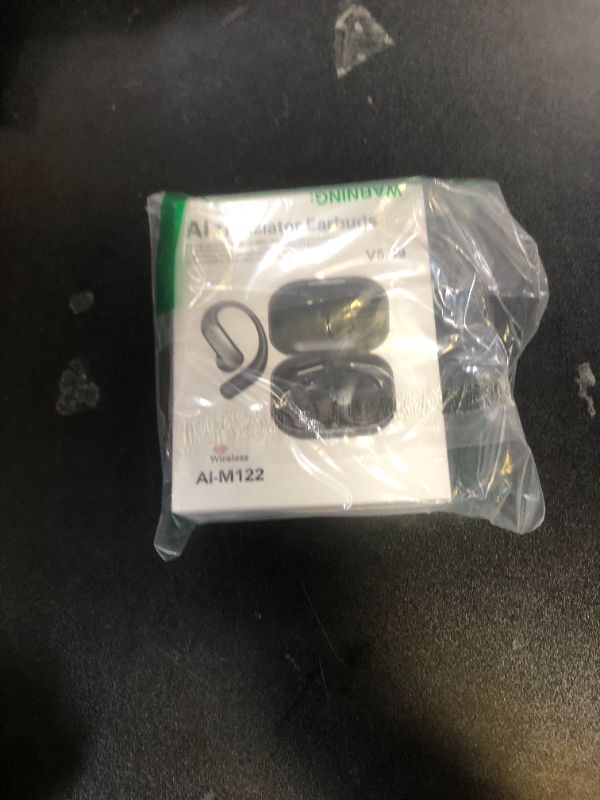 Photo 1 of AI Translation Earbuds Real Time?144 Language & Accents Translator OWS Earbuds?Translation Device for Travel Business Learning?Black?