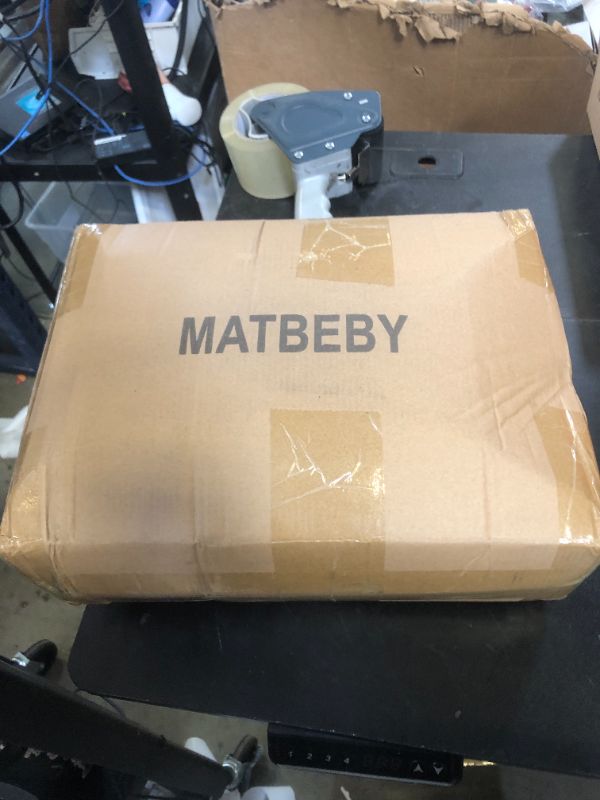 Photo 1 of MATBEBY California King Mattress Pad - Cooling Breathable Mattress Topper, Quilted Fitted Mattress Protector, Pillow Top Mattress Cover with 8-21" Deep Pocket, Soft, Machine Washable, White, Cal King