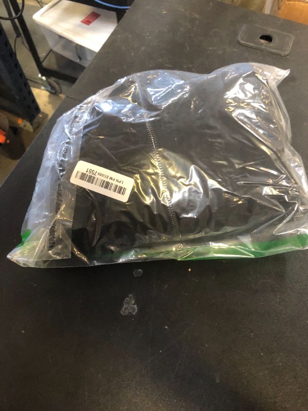 Photo 1 of COOFANDY Mens Lightweight Bomber Style Jacket Casual Flight Varisty Softshell Coat Black, Large