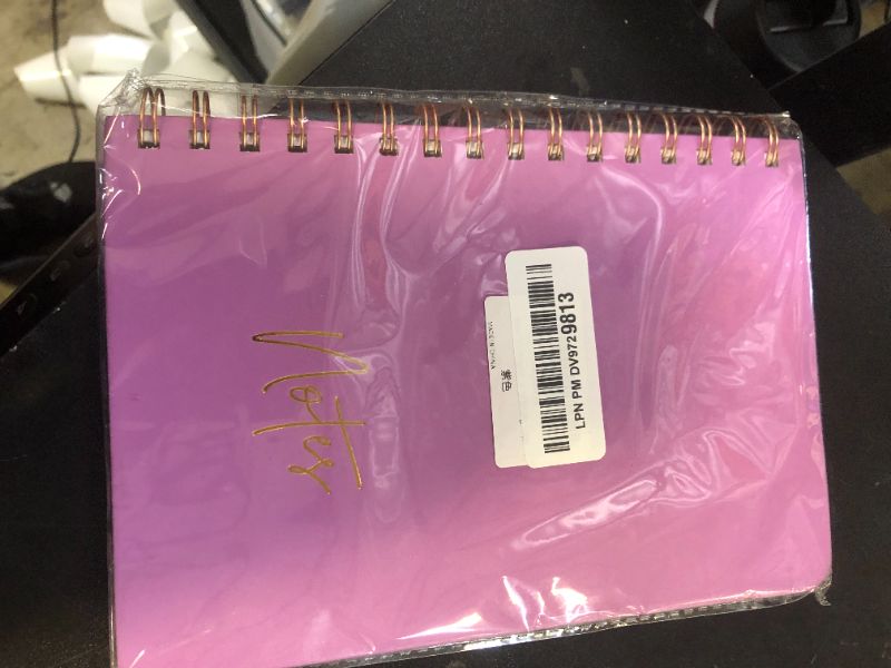 Photo 1 of CICPAP Lined Spiral Journal Notebook, A5 College Ruled Notebook for Journaling, Note-Taking, and Daily Planning, Durable Hardcover with an Elegant Design, Purple