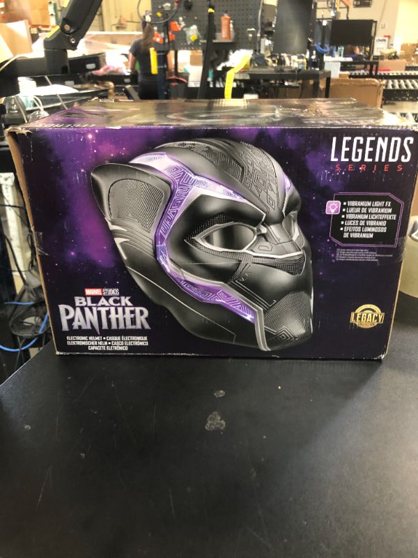 Photo 1 of Marvel Black Panther Legends Helmet Prop Replica Standard