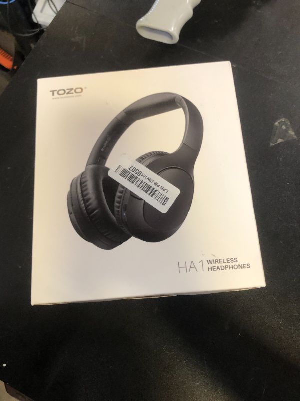 Photo 1 of TOZO Bluetooth 5.4 Over Ear Headphones, ENC Call Noise Cancelling Mic, Foldable Wireless Headset, 70H Playback, Deep Bass Stereo Sound, Customizable EQ via Button & App, for Travel and Home, Upgraded