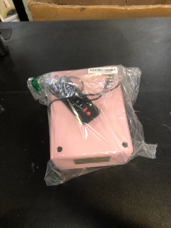 Photo 1 of Yintiny Time Music Box CD Player with Speakers; Bluetooth Transmitter; Festival Gift; BGM Player for Home Decor (Pink)